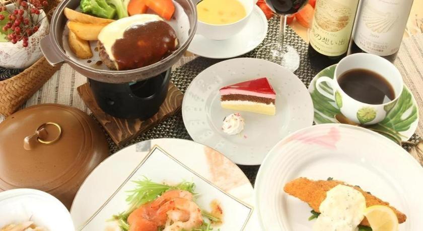 Okanoue Hotel Miyagawa Hakuba Exteriör bild